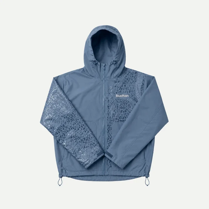Water-Activated Cheetah Rain Jacket