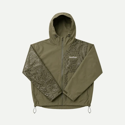 Water-Activated Cheetah Rain Jacket